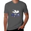 FFXIV Guerriero Caos Interiore (Blu bianco) T-shirt Morbida Casual Manica Corta Cotone