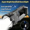 Powerful LED Searchlight Outdoor Multifunction USB Rechargeable Work Light LED Flashlight Long Range Camping Lantern