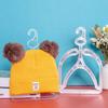 10 Pieces Hats Display Hangers Kids Baby Young People Clothes Knitted Palm Holder Shops Model Hanging Rack Transparent Plastic