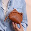 Minimalist Small Wallet Women Men Frog Coin Holders Zipper ID Case Coin Purses with Lanyard Keychain for Cards,Cash