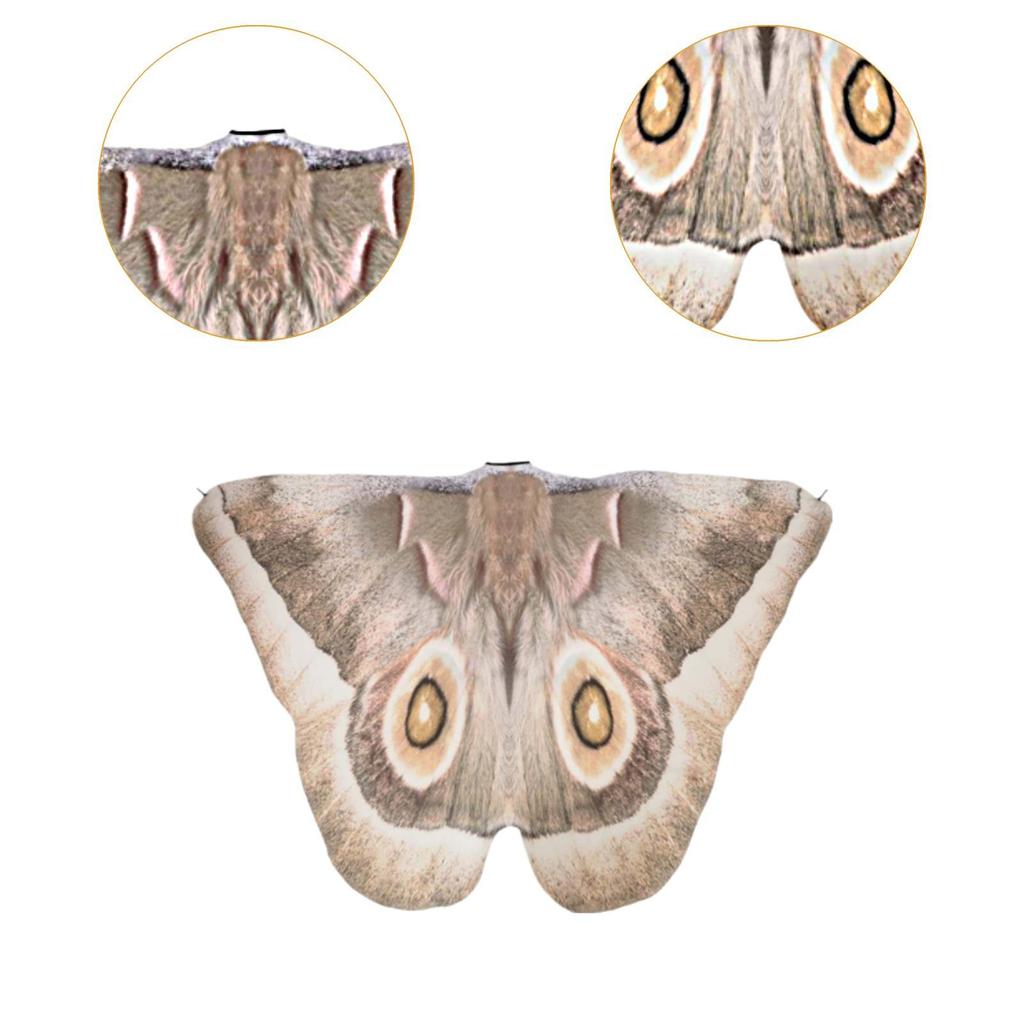 Halloween Schmetterlingsumhang Flügel Kostüm Kostüm Kopfschmuck Polyester Leicht