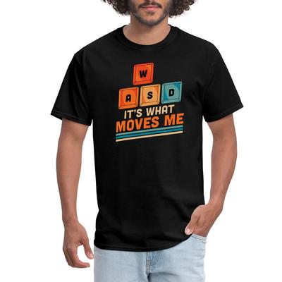 WASD It's What Move Me PC Gamer Men's T-Shirt