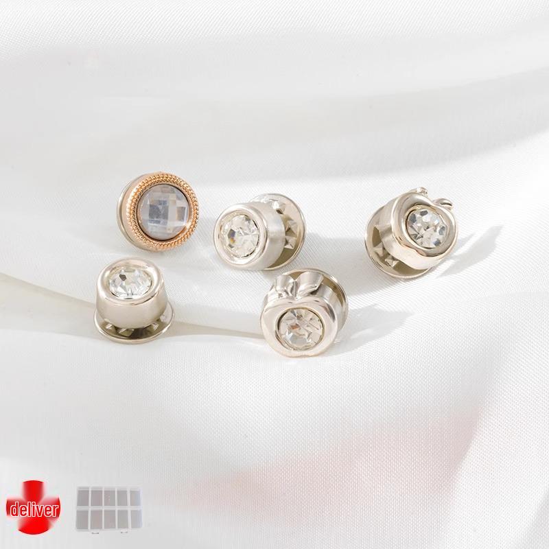 

Женская брошь-застежка без шитья для защиты от оголения для рубашки и воротника