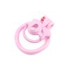 2.0 Curved Ring Small Dome Male Chastity Lock, Crossdressing Pseudo-Clitoris Design TS Genital Restraint