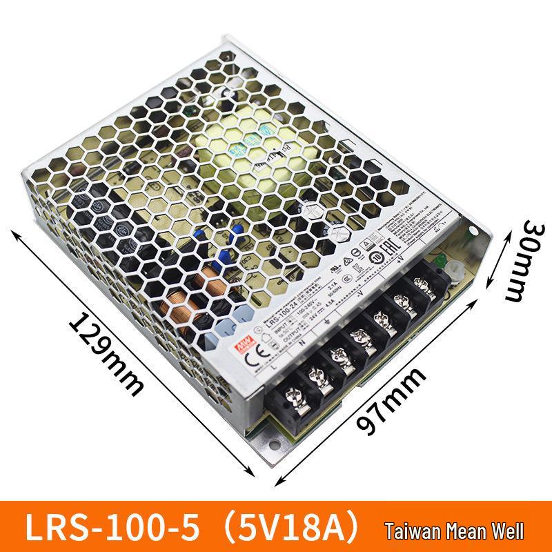 LRS Power Supply Transformer 220V to 24V/12V/5V DC, 50-600W.