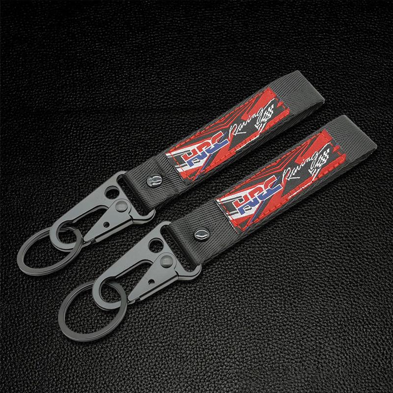 Fashion Motorcycle Logo Keychain Keyring Key Chain Accessory For Honda Hornet 600 250 CB500X NC750X PCV Forza 125 CB650R CBR 954 FL3