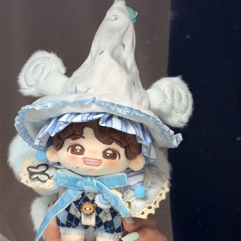 10cm Cotton Doll Outfit Blue Mage Costume DIMOO Newborn Diary Series Clothing Only