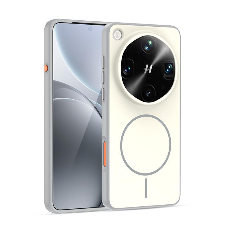 Matte Skin Feeling Case For OPPO Find X9 Ultra X9s Pro Wireless Charging+Independent Button+TPU + PC Magnetic Mobile Phone Cover