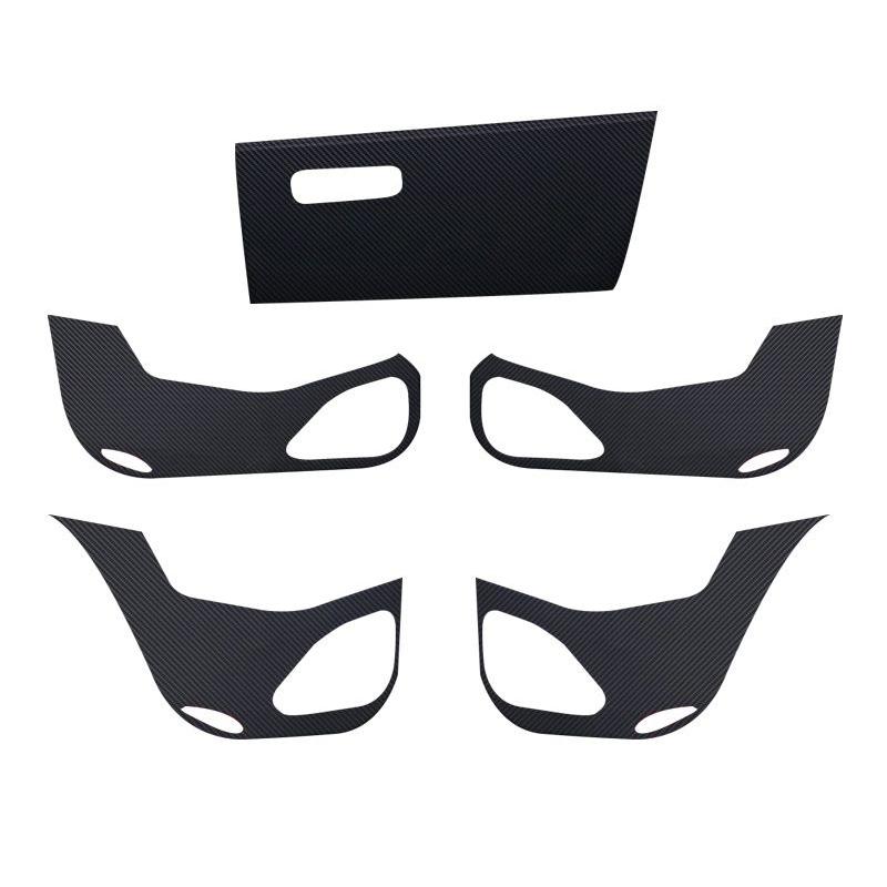 For Hongqi HS5 2019 - 2026 Car Door Anti Kick Pad Glove Box Protection Stickers Interior Accessories Scratch Resistant Film