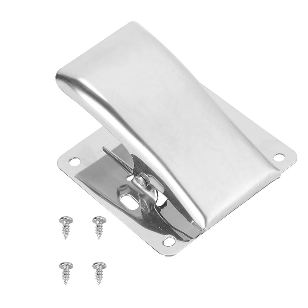 Stainless Steel Fish Fillet Clamp   Jaw Holds Fish Securely Spring-Loaded, Idl for Outdoor Camping Picnics or Home Use