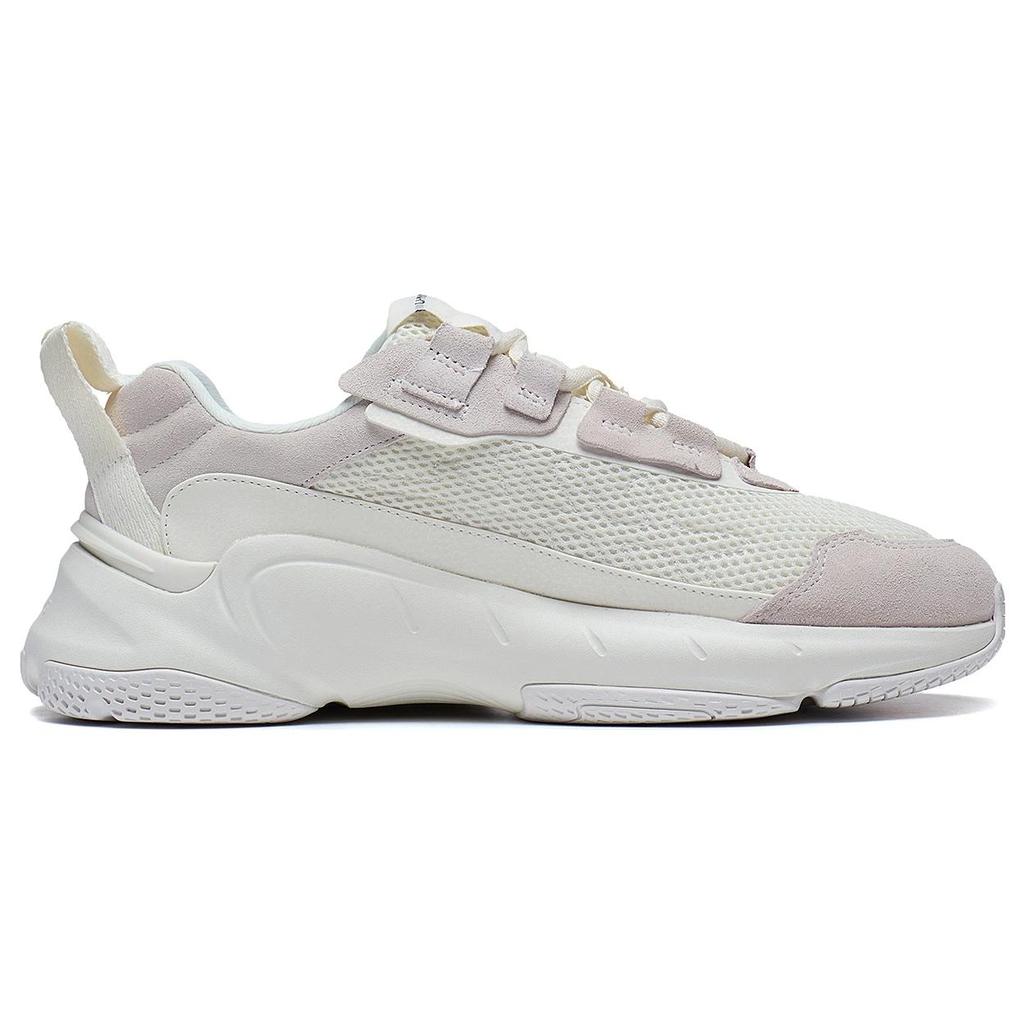 New LiNing Nebula 2K Anti Slip Wear Resistant Low Top Sports Casual Shoes Men's White AGCT077-1