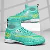 New High-top Football Shoes for Older Children and Students TF Broken Nail Training Shoes, Sports Competition Shoes