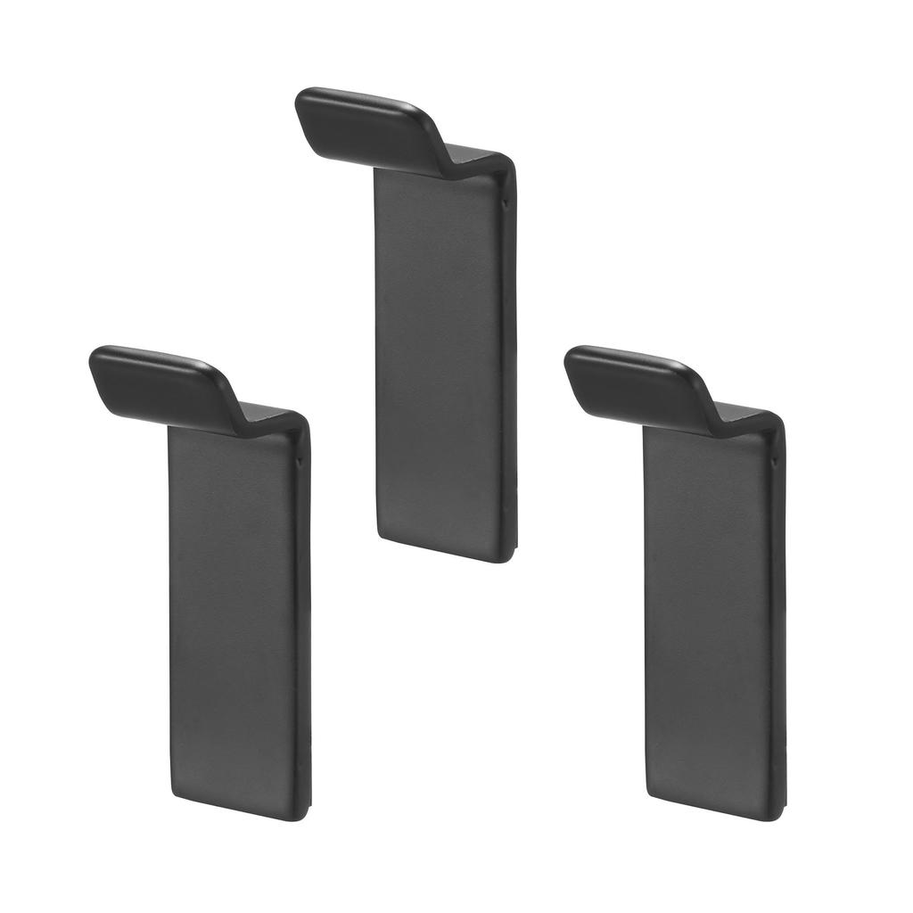 Yamazaki Magnetic Hanger Size Set of x x H7cm Tower Easy 10792 Hooks, S, 3, Black, W2.2 D2.2 (per hook), brand, Installation,