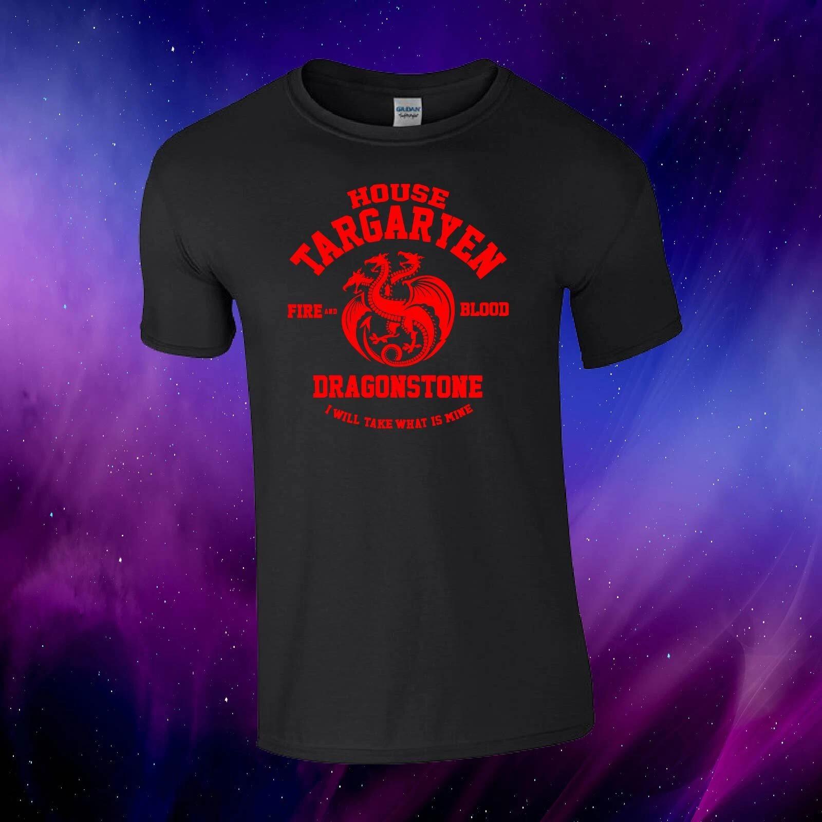 House Targaryen Game Of Thrones House Of The Dragon Inspired Kids/Adults T-shirt M