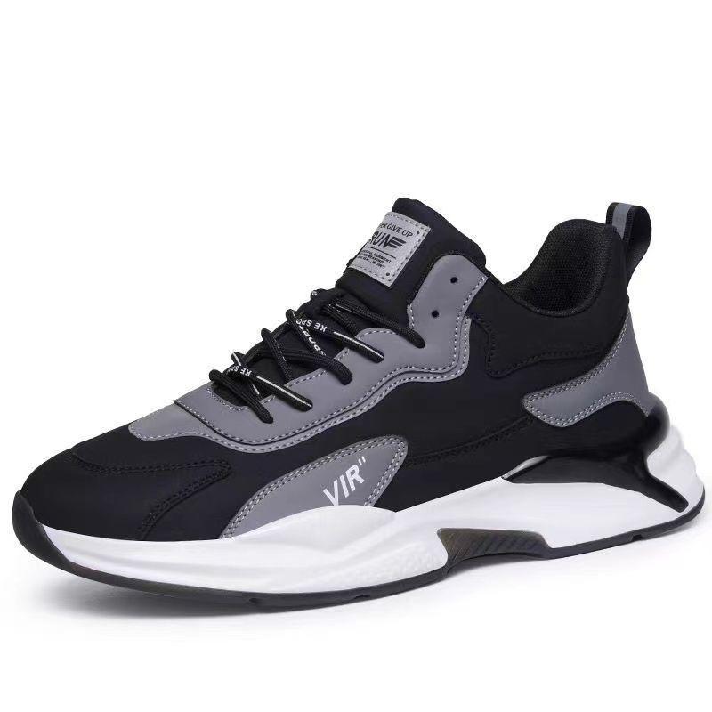 Tide shoes summer breathable soft-soled casual men's shoes fashion trendy with platform sports shoes men's shoes