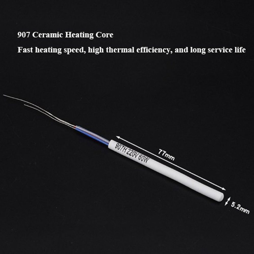 High Quality 907H 60W Soldering Iron Heater Core 200-480℃ 230/110V 907H Heating Element Ceramics Metalworking Soldering Station