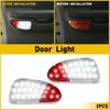White & Red Panel LED Interior Door Courtesy Light Fit Ford 1997-03 F-150 F-250