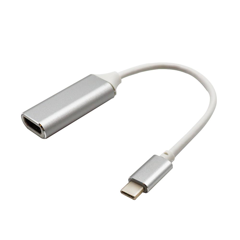 Cablu compatibil USB C la HDMI Adaptor TV de tip C la HD-MI HD Convertor USB 3.1 4K pentru PC, laptop, MacBook, Huawei Mate 30