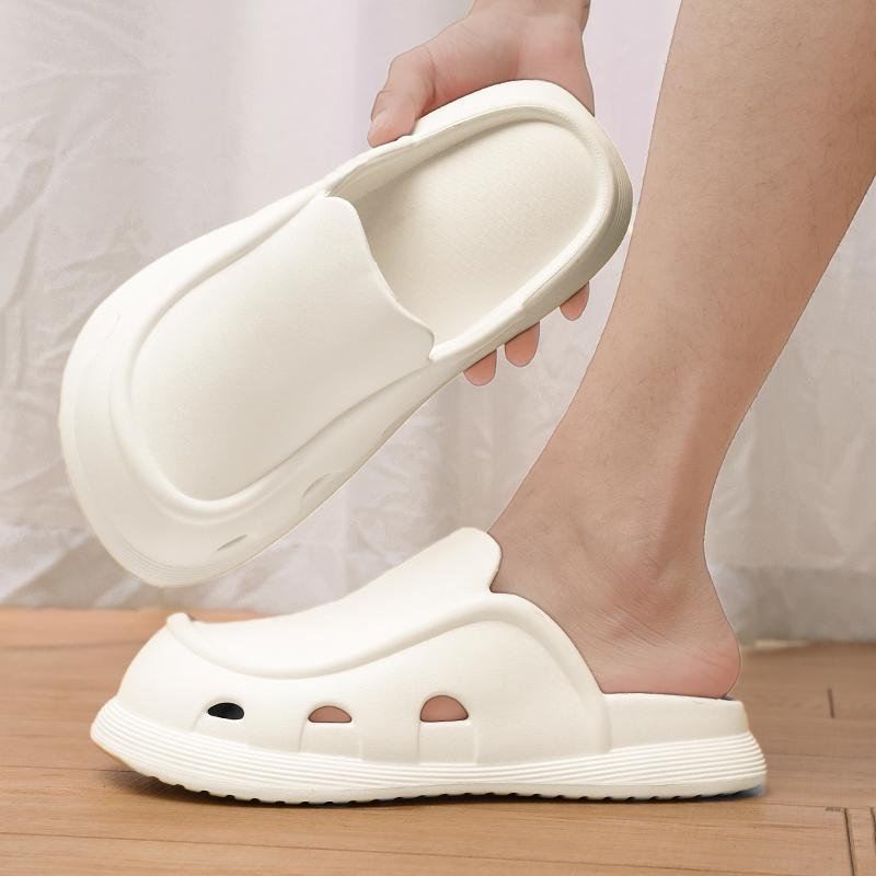 Men's slippers Soft and comfortable Non-slip Wear-resistant Indoor and outdoor Ventilate Thick bottom Shoes for men Unisex New