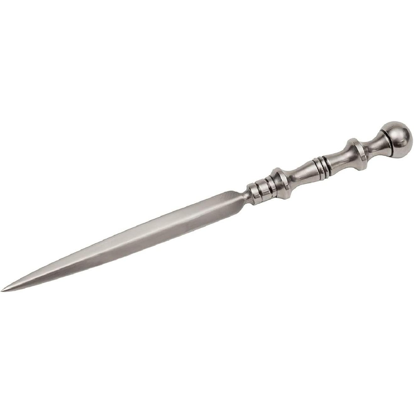 Letter Opener Envelope Slitter Mail Opener Gold Desk Organizers & Accessories for Women & Mens Gifts Pewter Ball