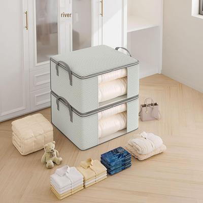 Large Capacity Cotton Quilt Storage Bag with Thick 120g Fabric