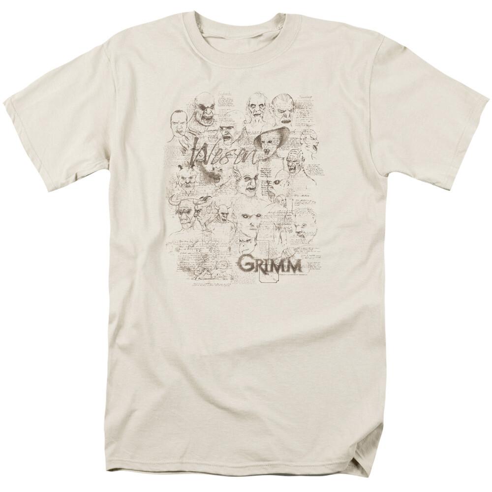 Grimm Wesen Sketches T-Shirt XL