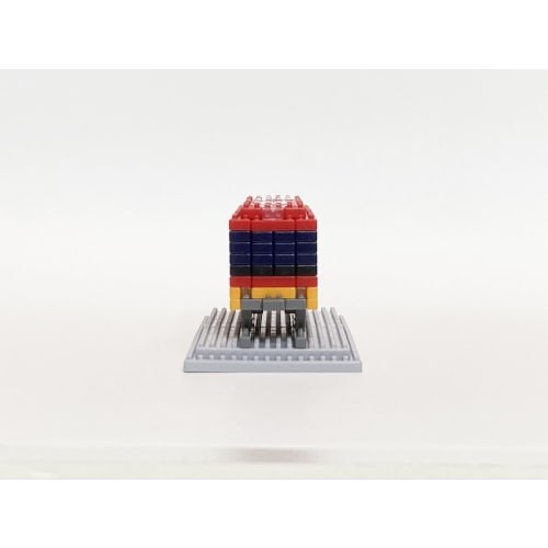 ASUKAMODEL Plastic Model Block Tokyo Metro Ginza Line 1000 Series Assembly Kit YWPB-003