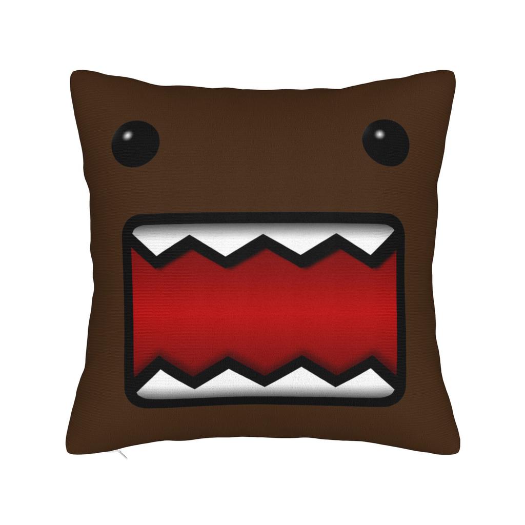Domo Kun DJ Domo Pillowcase Polyester Cushion Cover Decorative  Pillow Case Cover Home Dropshipping 18'