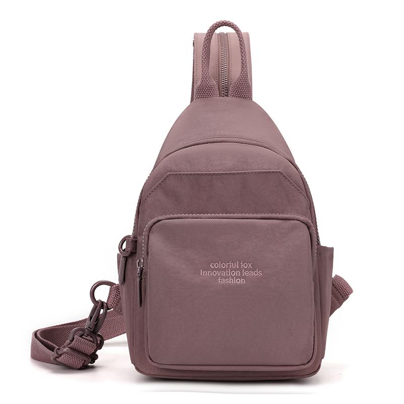 High Quality Fabric Female Small Backpack Fashion Casual Women bag multi-pocket Pretty Style Girls Shopping Crossbody Bag