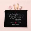 Thank You Grandma for All These Magical Moments Print Makeup Bag Travel Toiletries Organizer Bags Women Cosmetic Case Mamie Gift