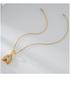 Elegant European-Style Necklace: Women's 26-Letter Diamond-Inlaid Copper Pendant on Titanium Steel Clavicle Chain