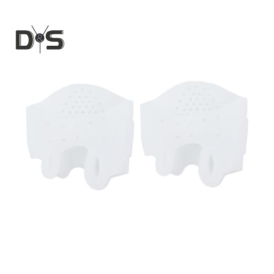 1 Paar Zehentrenner, ergonomisch, atmungsaktiv, Belüftung, Silikon-Zehenabstandshalter, atmungsaktiv, kühlende Zehendichtung