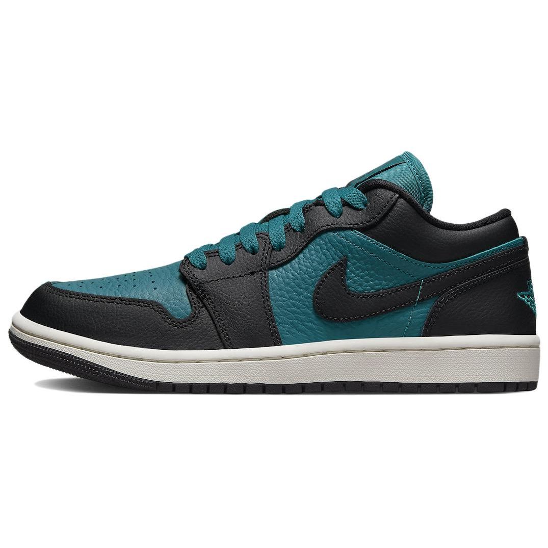 

Air Jordan 1 Low SE Split - Яркие женские кроссовки Green Black White DR0502-300 35.5
