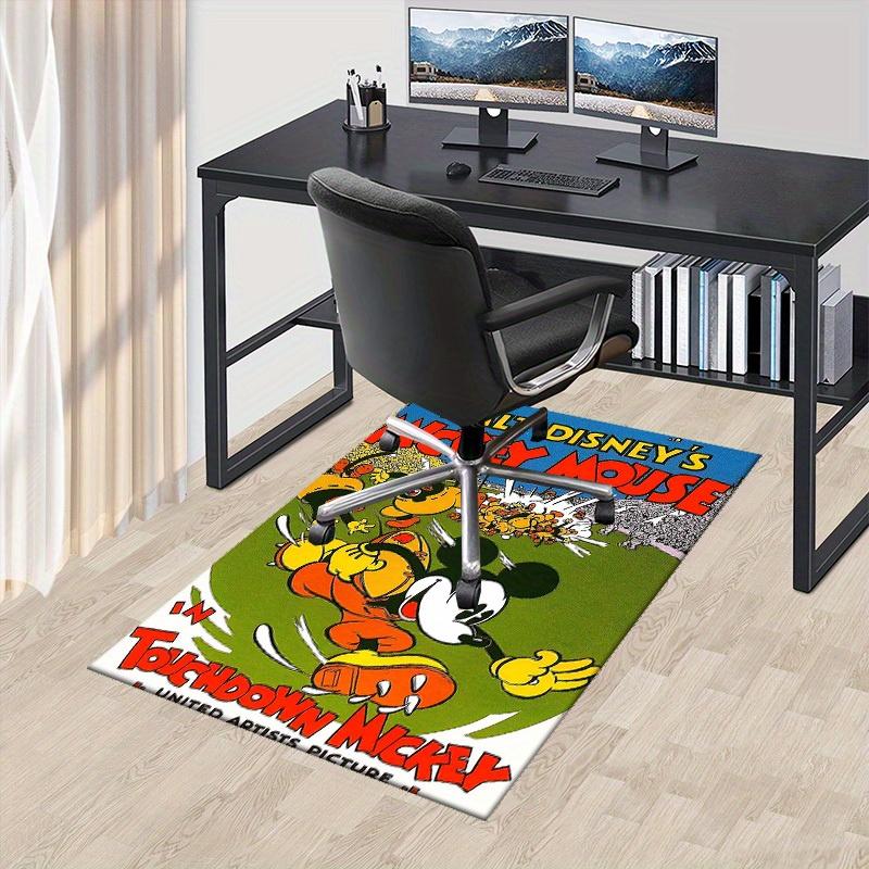 1pc, Walt Disney's Mickey Mouse Touchdown Mickey Home Office Chair Rug Outdoor GiftP097