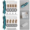 15/27 Pcs For Conga 13090 Spin Revol Home Roller Side Brush Filter Mop Cloths Bag Vacuum Cleaner Accessories