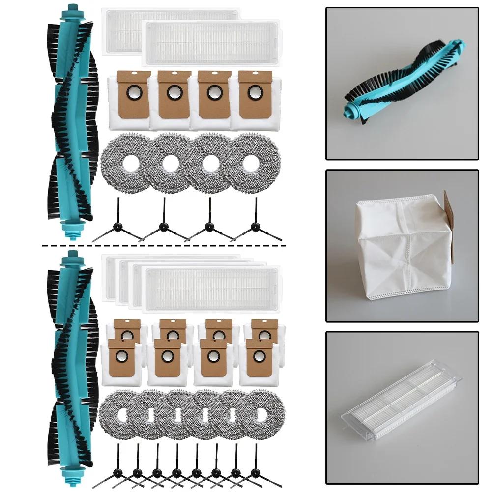 15/27 Pcs For Conga 13090 Spin Revol Home Roller Side Brush Filter Mop Cloths Bag Vacuum Cleaner Accessories