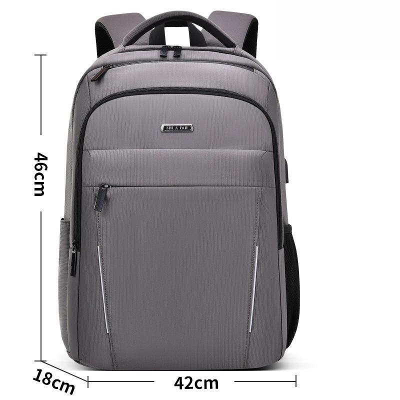 Men's Backpack, Large Capacity, Lightweight, Business Trip Computer Bag, Waterproof, High Appearance Level Business Backpack