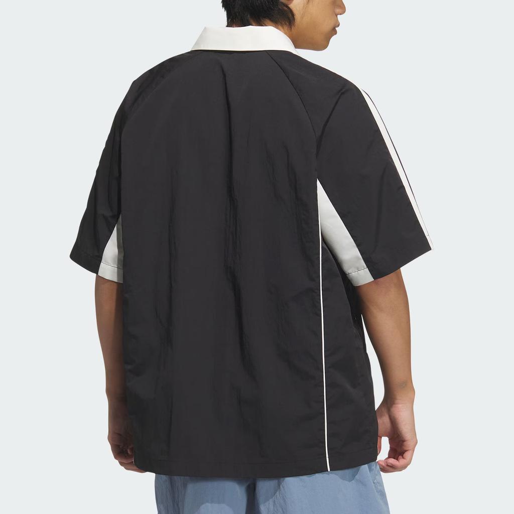 Adidas Originals Retro Ss25 Classic Vintage Sports Polo Shirt Men Tops Black Han-Jade-White KD0947