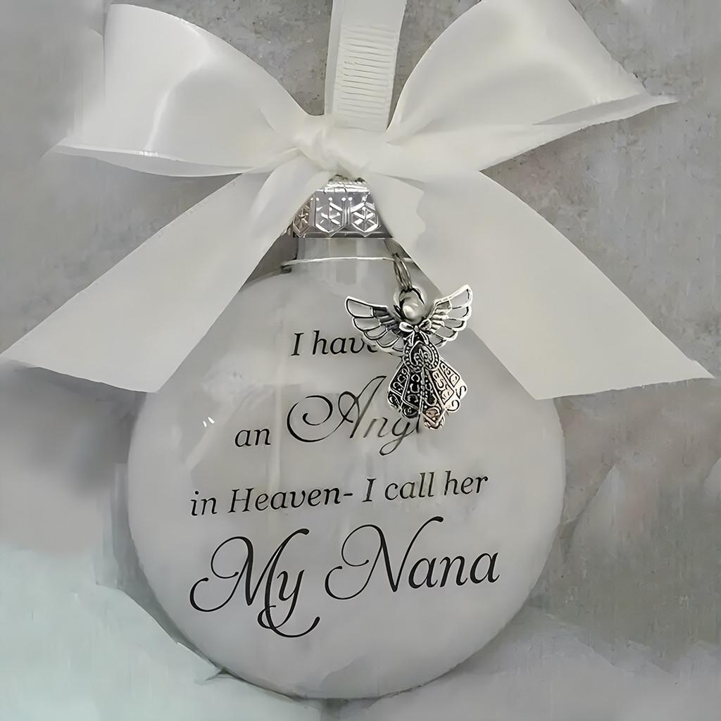 Ball Plastic Elegant Decorative Pendant For Christmas Celebrating Family Memories And Love