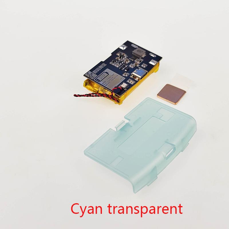 1800mAH Li-ion Rechargeable Battery Module For Game Boy Advance For GBA Highlight with Type-C Charging Port Battery Cover USB-C
