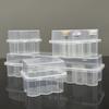 3/5/7/10ml Fläschchen Aufbewahrungskoffer Kunststoff Mikroröhrchen Aufbewahrungsbox Transparente Stapelbare Box Gefrierbox Röhrchenbox Fläschchen Organizer