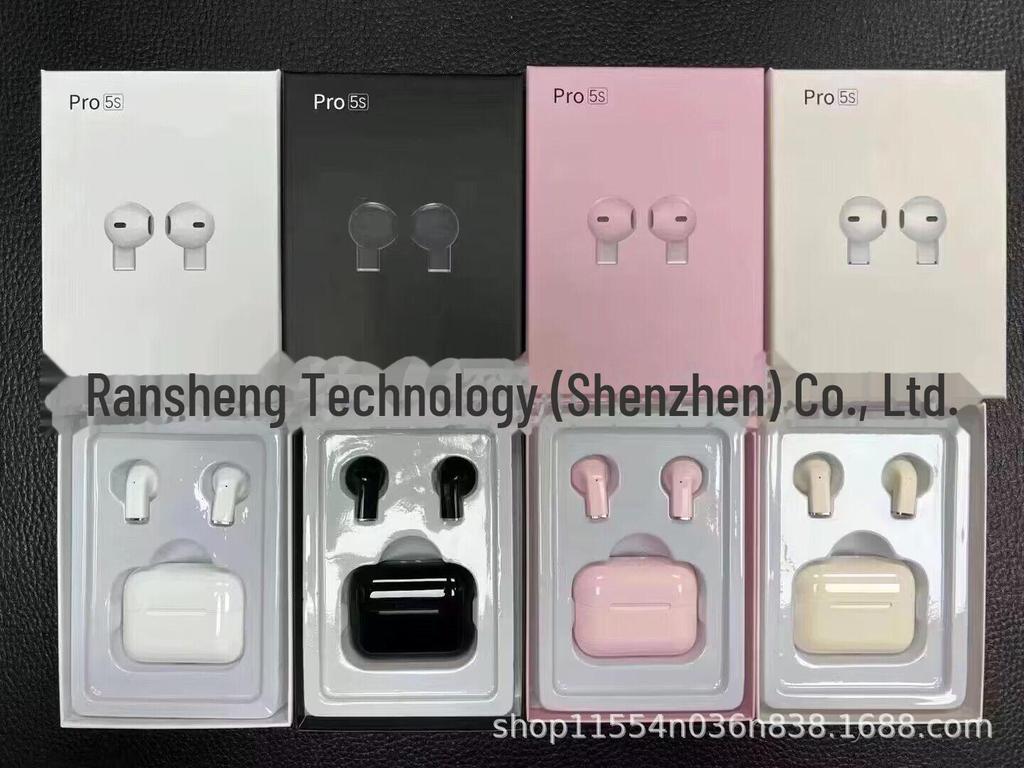 Pro5S Wireless In-Ear Bluetooth Headset with Long Battery Life, Mini Sports TWS