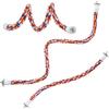 Bird Rope Perches,Parrot Toys 48 Inches Rope Bungee Bird Toy (48 Inches)[1 Pack]