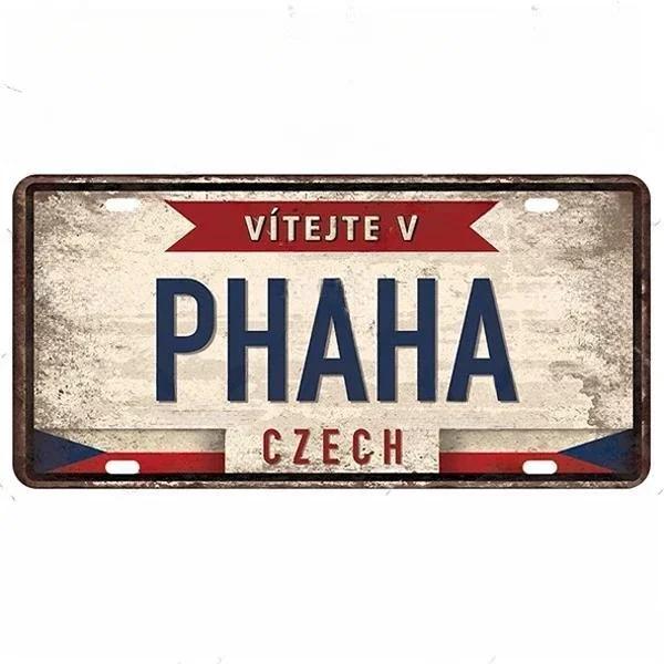 Vintage Berlin Madrid New York Paris Country City Stil Platte Metallschild Plakette Blechschild Man Cave Bar Club Poster Dekoration