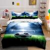 Soccer Ball On Field. Bedding Sets Duvet Cover Sets Duvet Covers Pillowcases(1 * Duvet Cover 2 * Pillowcases Without Duvet Insert)
