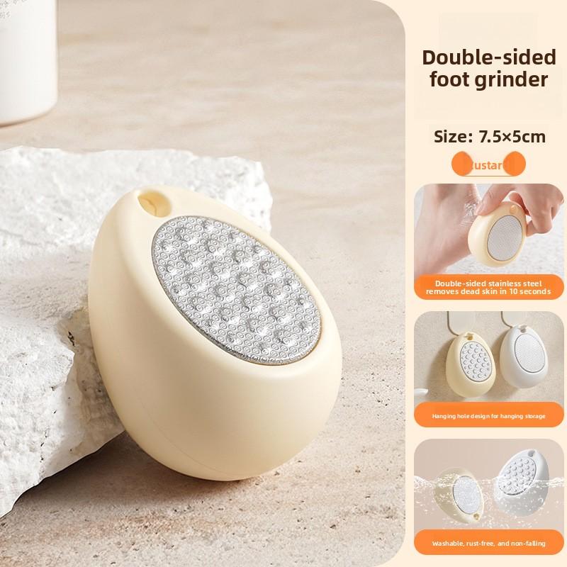 Dwustronna tarka do stóp usuwająca odciski ze stali nierdzewnej narzędzie do pedicure dla gładkich pięt