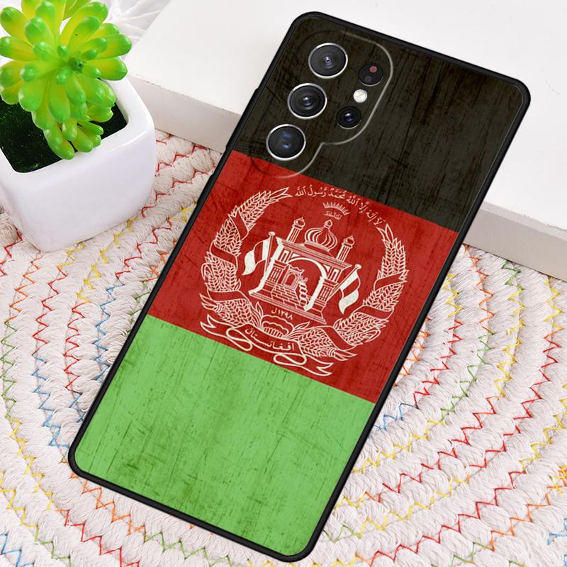Afghan Afghanistan Flag soft Phone Case for Samsung Galaxy note 10 pro S26 Ultra S23 S24 FE S25 S21 S22 PLUS shockproof Cove