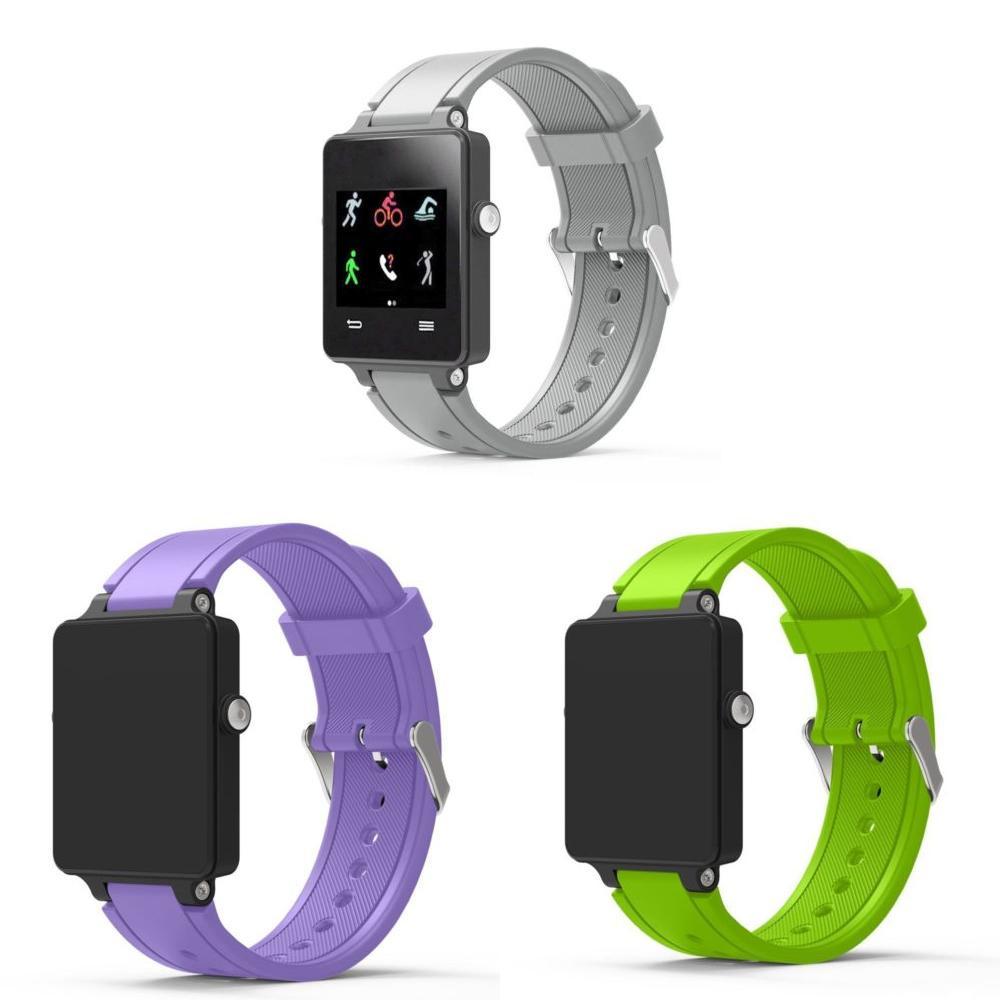 Garmin Vivoactive Silicone Watch Strap With Pin Buckle For Sports And Fitness Activities