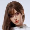 Head with Realistic Oral Function 100% Silicone Compatible with 130-180cm Sex Dolls M16 Thread Interface Wig & Implant Hair Options 3kg
