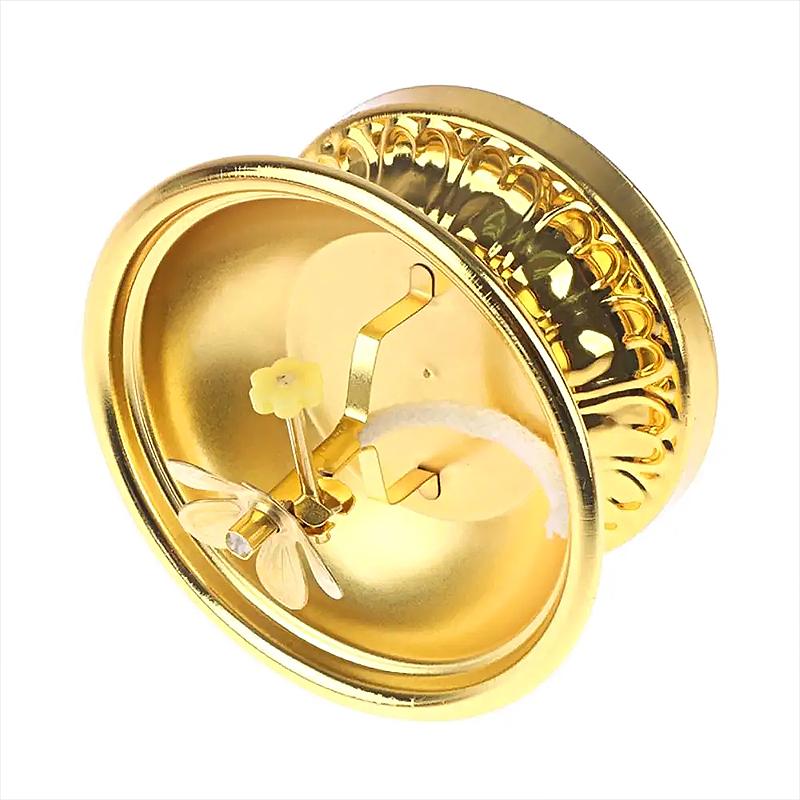 1PC Öllampe Ölschale Ornamente Buddhistische Lieferungen Vintage Golden Elegante Legierung hochbeinige Ghee Lampenfassung